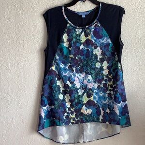 Simply Vera Vera Wang Asymmetrical Blue Tunic